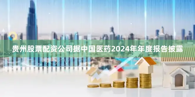 贵州股票配资公司　　据中国医药2024年年度报告披露