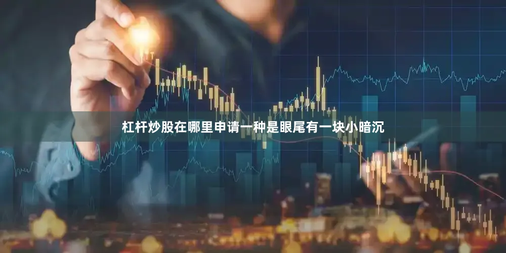 杠杆炒股在哪里申请一种是眼尾有一块小暗沉